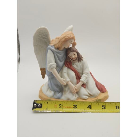 Homco 1998 With These Wings Jesus Guardian Angel Figurine Religious Decor 88431 - Picture 2 of 8